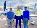 N168EE lands in Queensland's Trepell airport